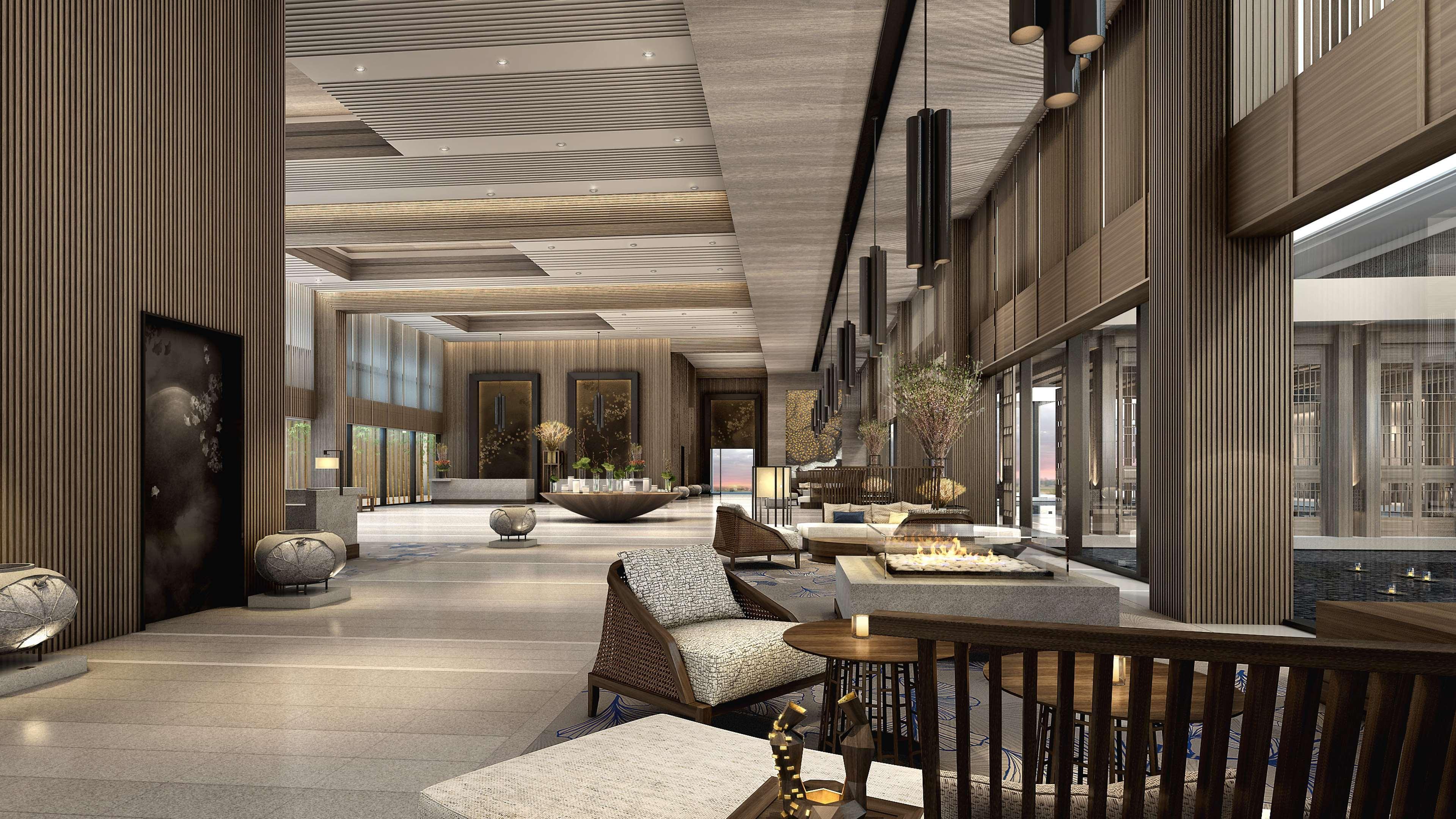 Hilton Shanghai Songjiang Guangfulin Екстериор снимка