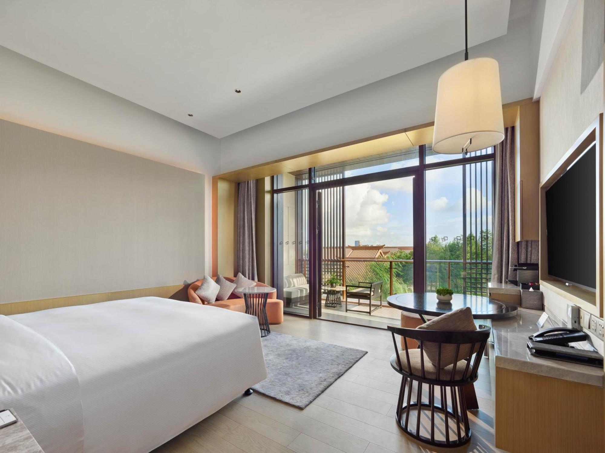 Hilton Shanghai Songjiang Guangfulin Екстериор снимка
